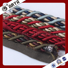 Hangzhou Taojin textile Corde décorative pour rideau cravate en raffolent décoration ou accessoire de décoration intérieure, cordon décoratif, 6mm